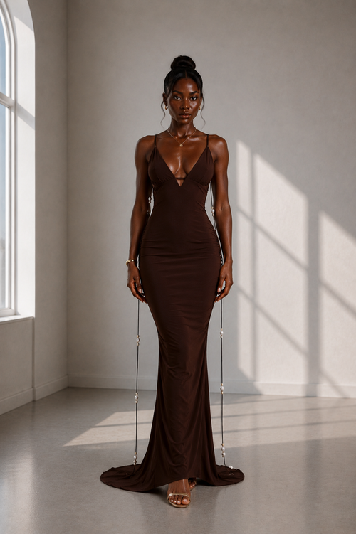Robe dos nu Amara