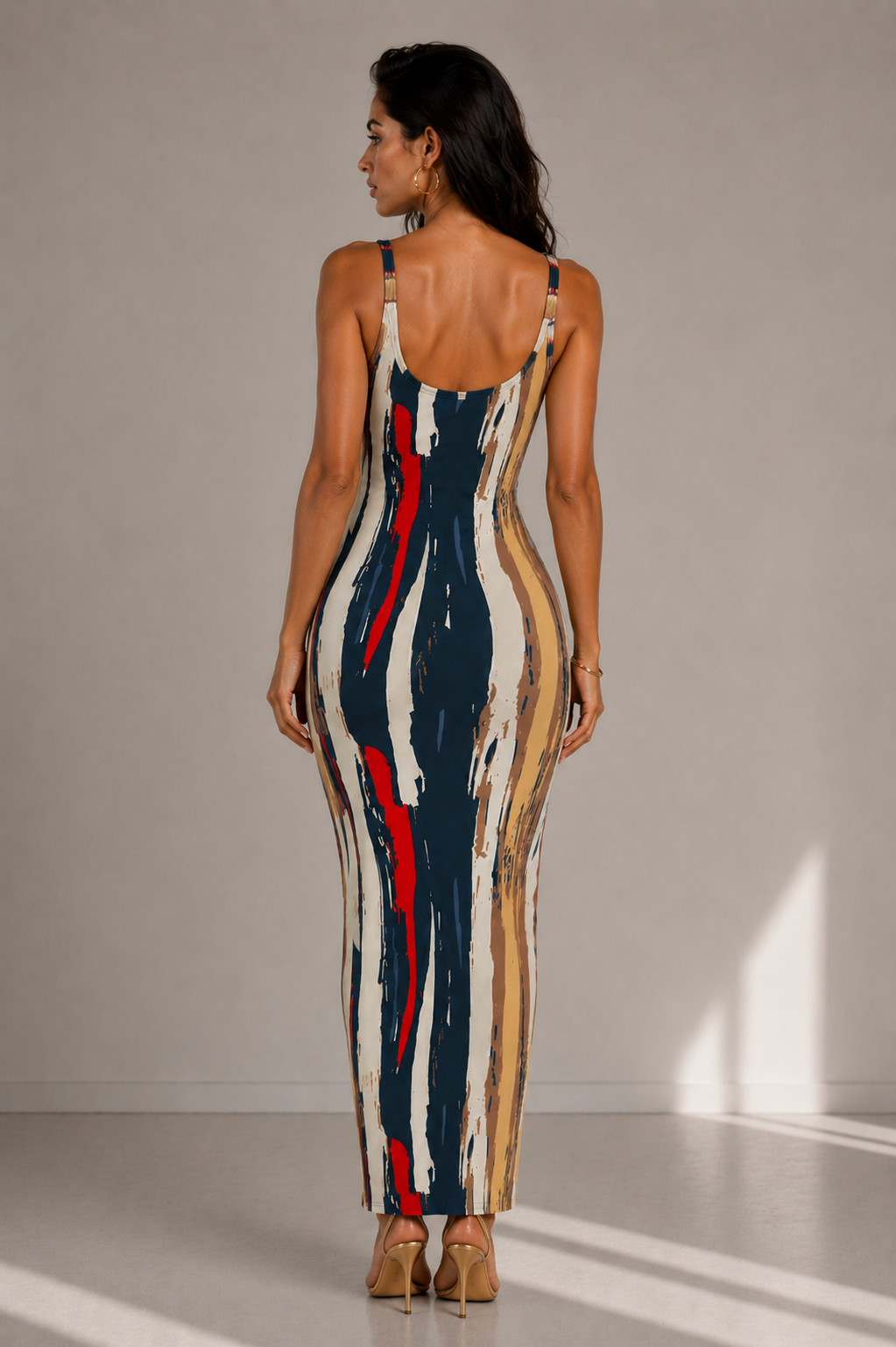 Nerine-Maxikleid