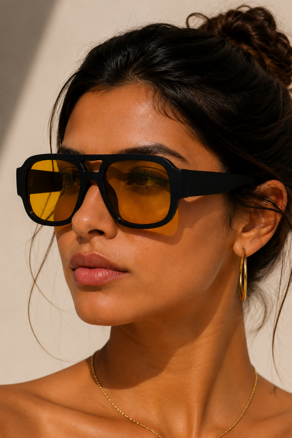 Lunettes de soleil aviateur vintage
