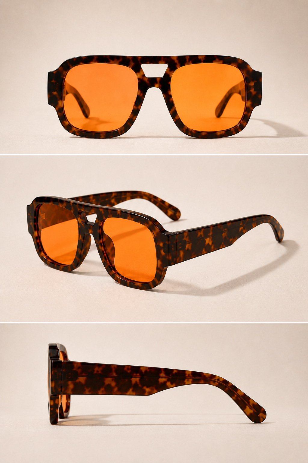 Lunettes de soleil aviateur vintage