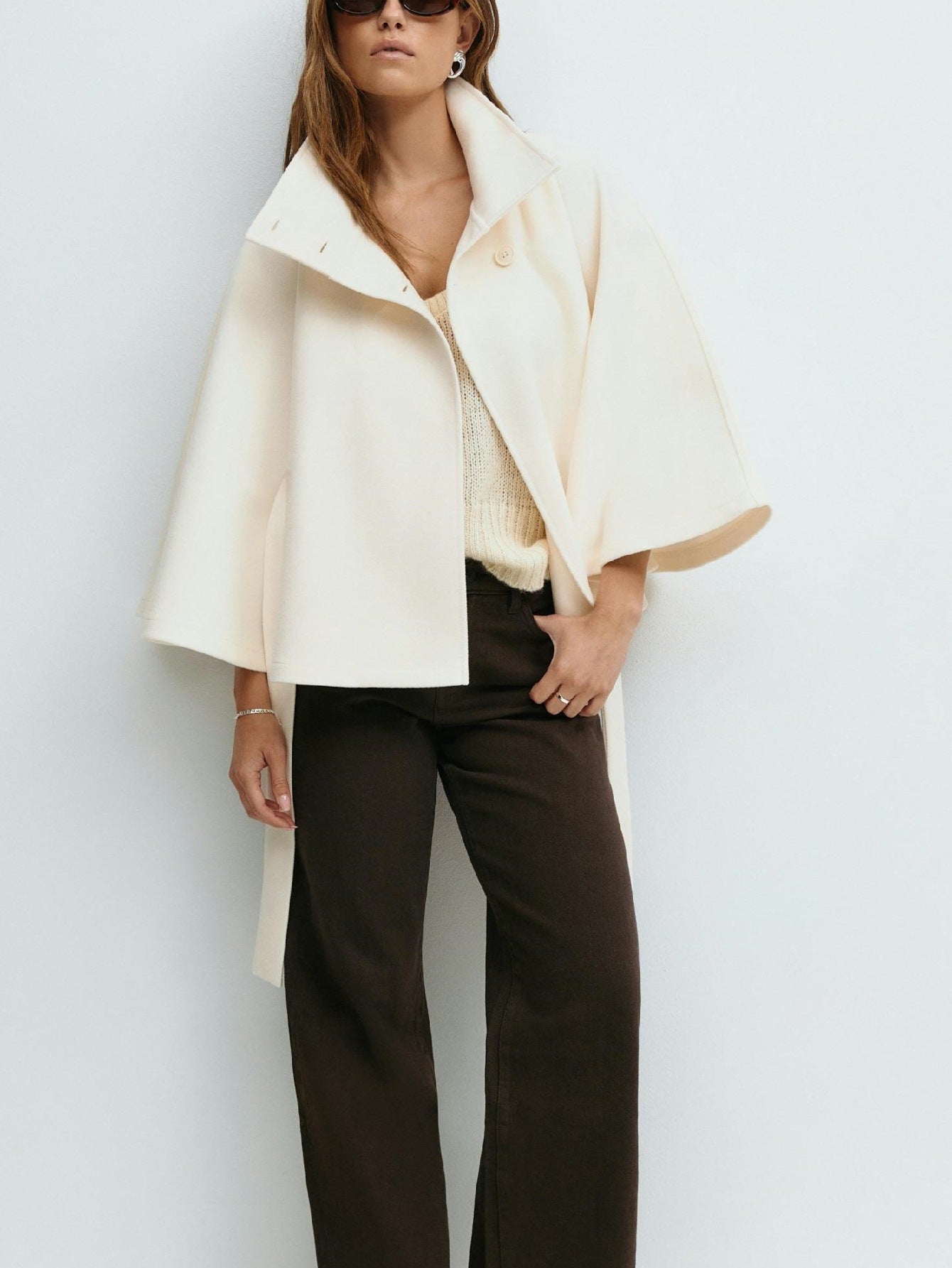 Manteau-cape Elena