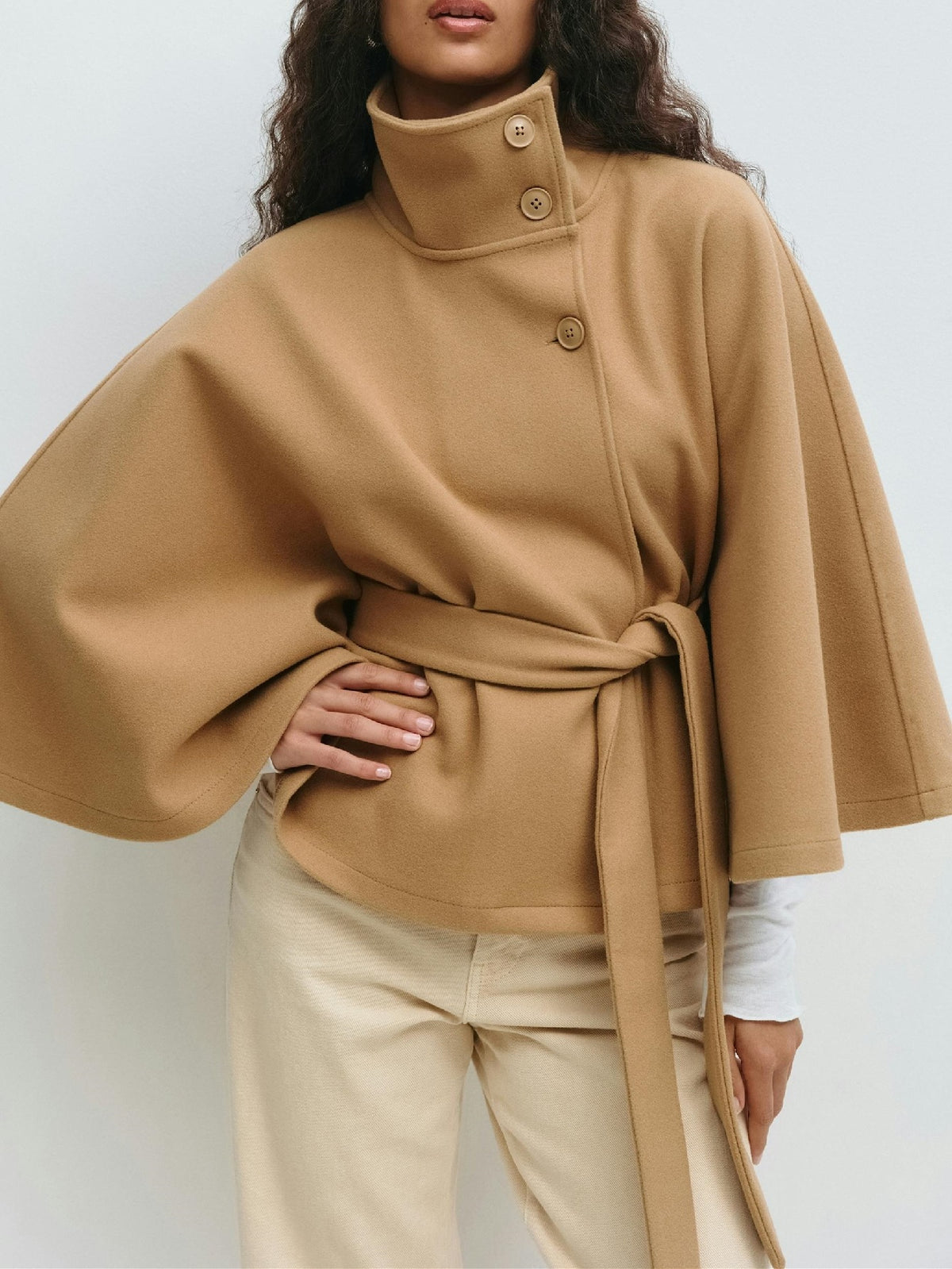 Manteau-cape Elena