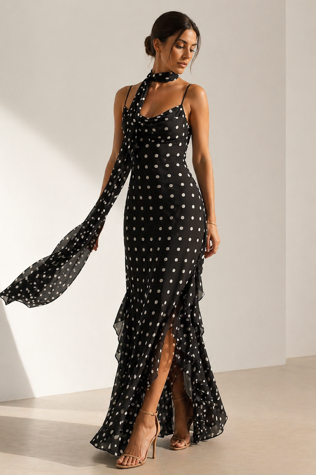 Polka-Kleid